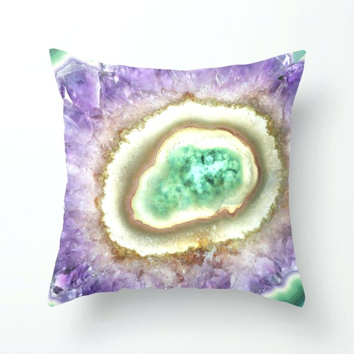 Amethyst Pillow