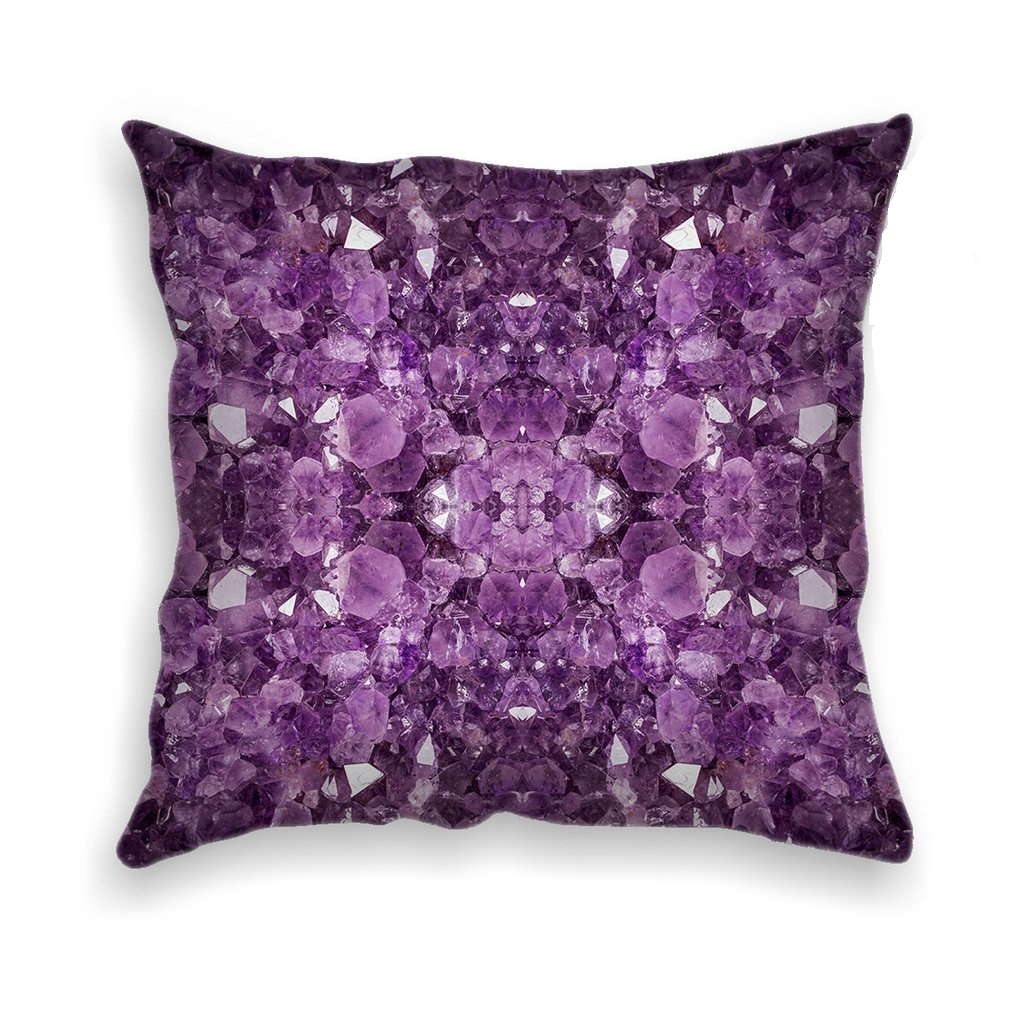 Amethyst Throw Pillow