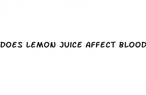 does lemon juice affect blood pressure medication