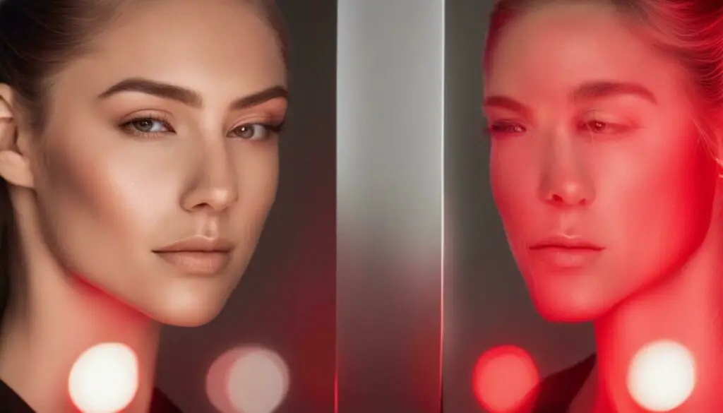 Effects of Serum Before and After Red Light Therapy