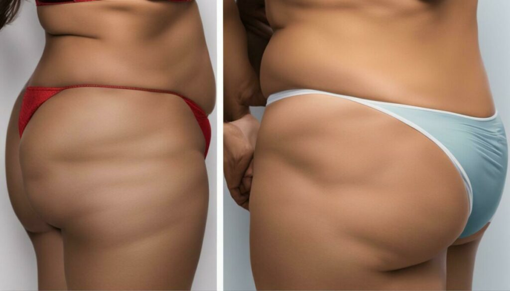 Real-life results of CoolSculpting and Red Light Therapy