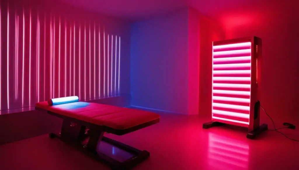 Red and Blue Light Therapy