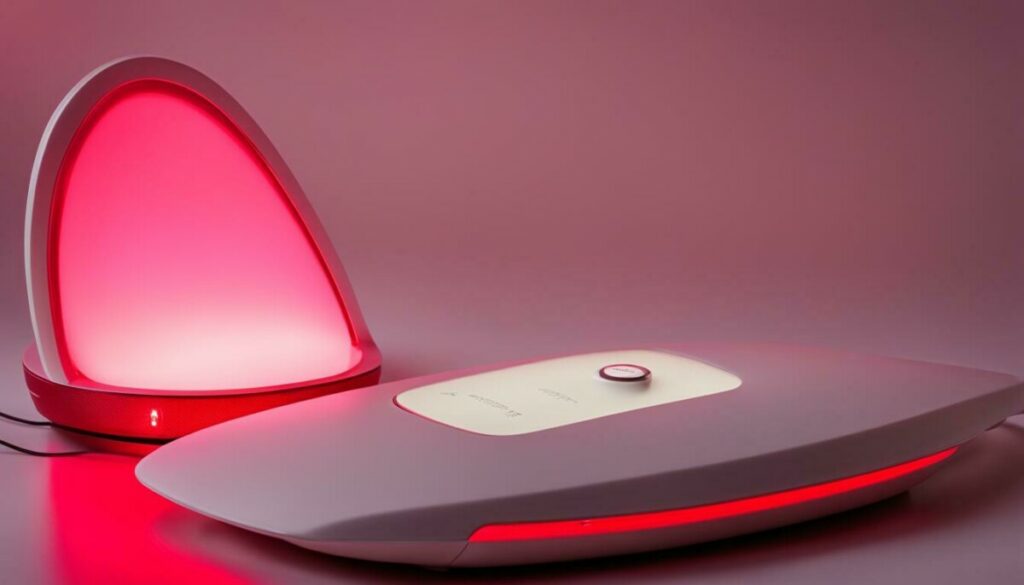 Red light therapy device for fertility