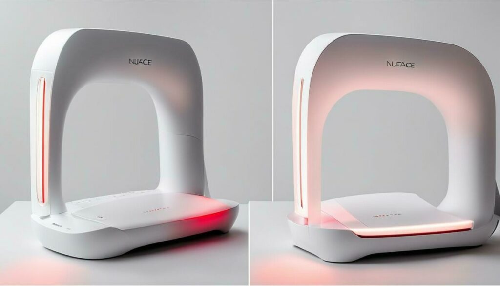 comparison between NuFace and Red Light Therapy