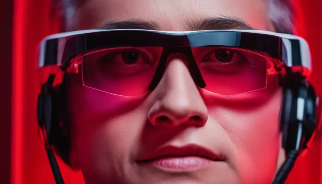 eye protection in red light therapy