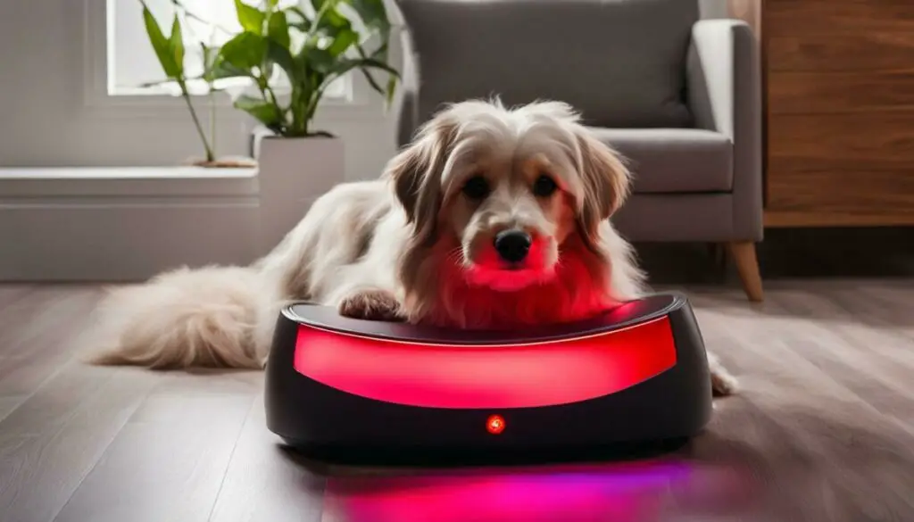 high-quality red light therapy device for dogs