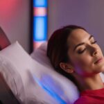 how to use blue and red light therapy