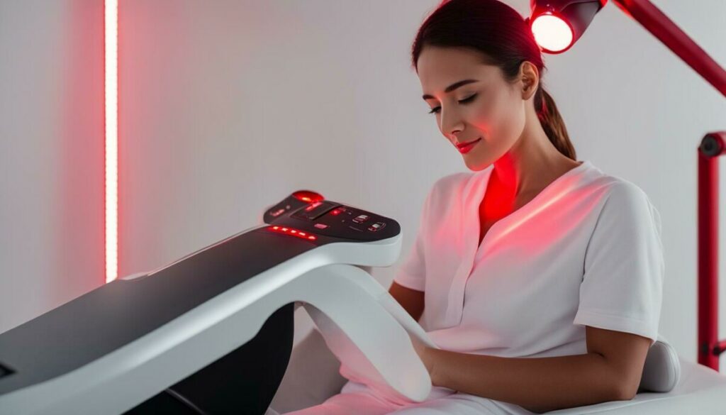 near infrared therapy for pain relief