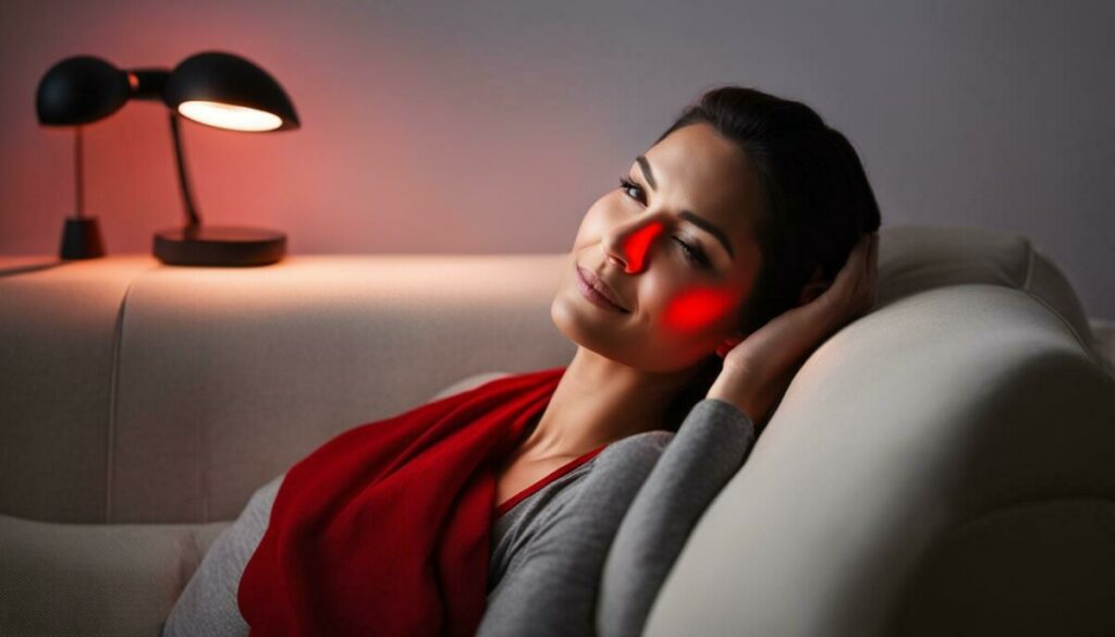 nuface red light therapy at home