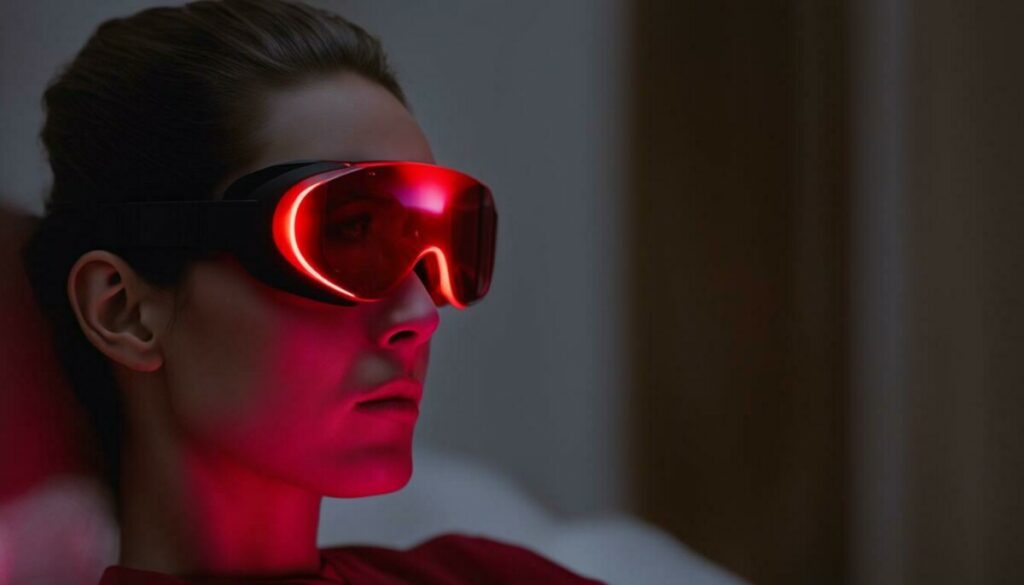 preventing eye damage in red light therapy