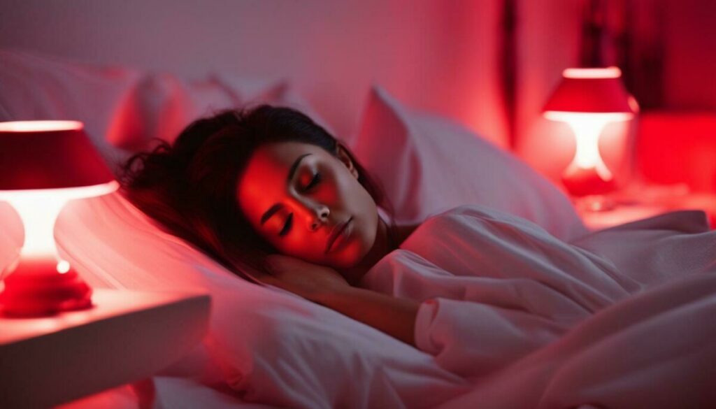 red light therapy for better sleep
