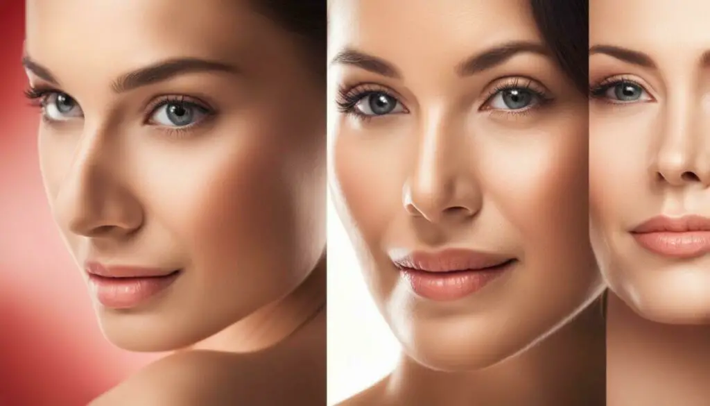 red light therapy for skin rejuvenation, wrinkles, acne, skin tightening, anti-aging, and collagen production