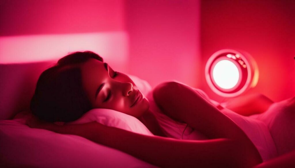 red light therapy for sleep quality