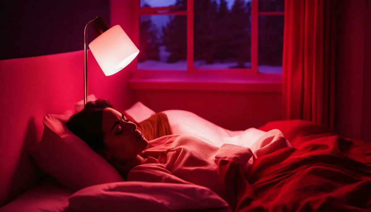 red light therapy for sleep