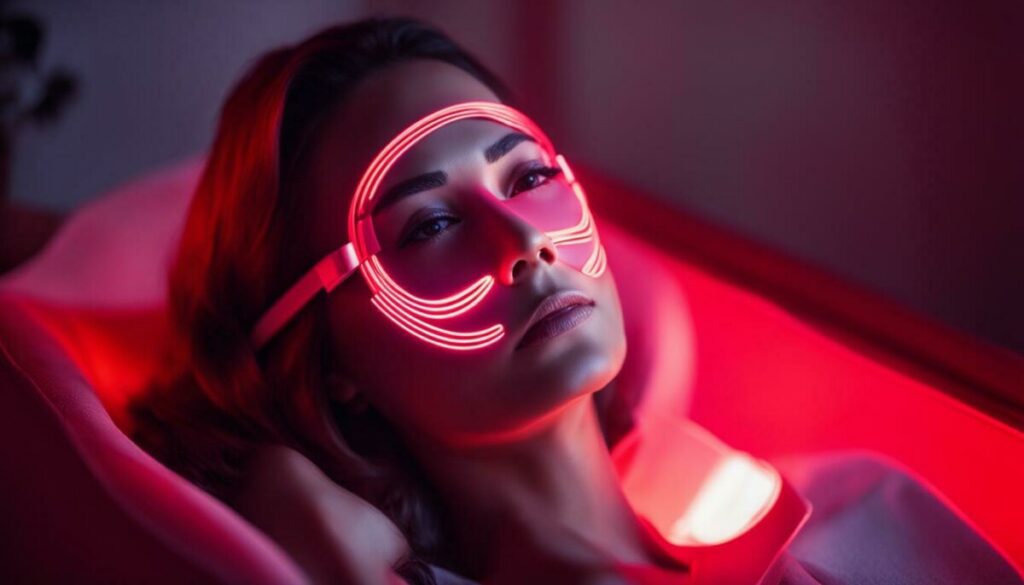 red light therapy mask for anti-aging