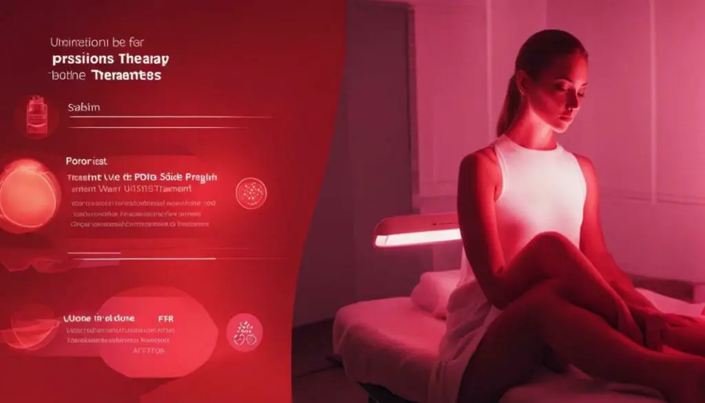 red light therapy vs UVB for psoriasis