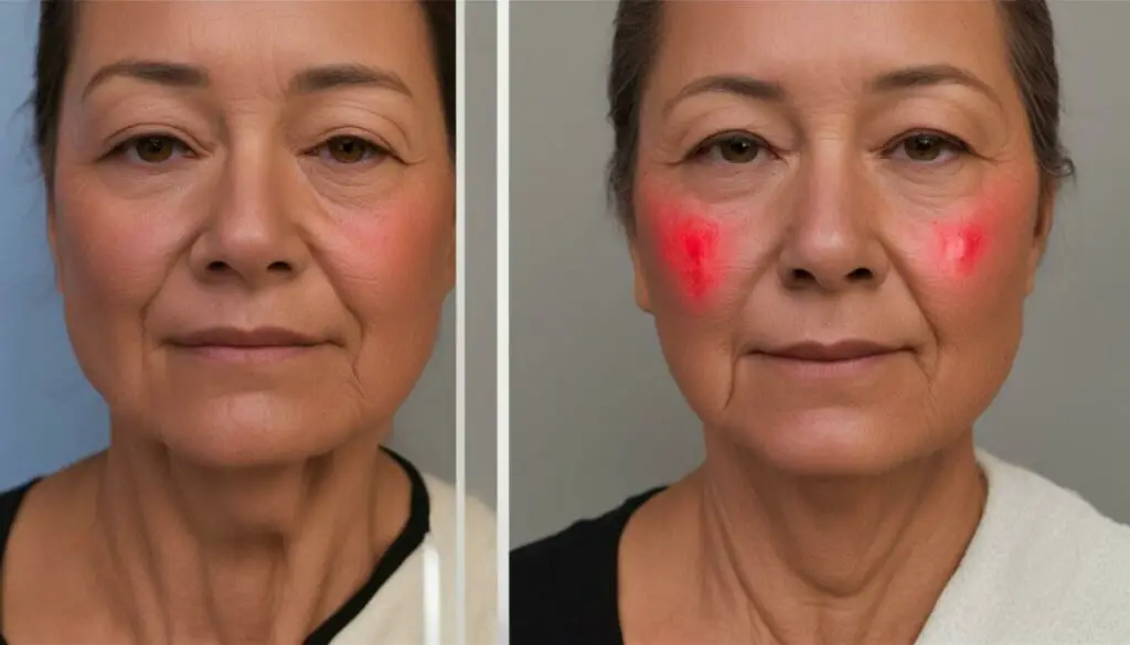 red light therapy vs bbl laser