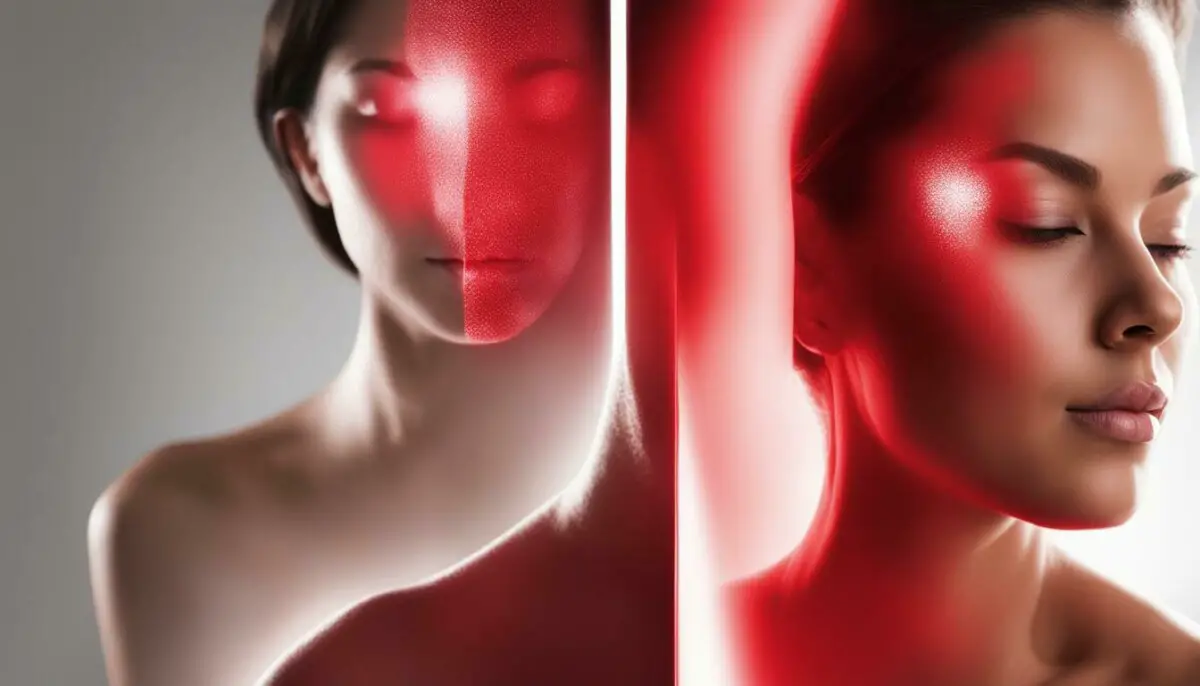 red light therapy vs retin a