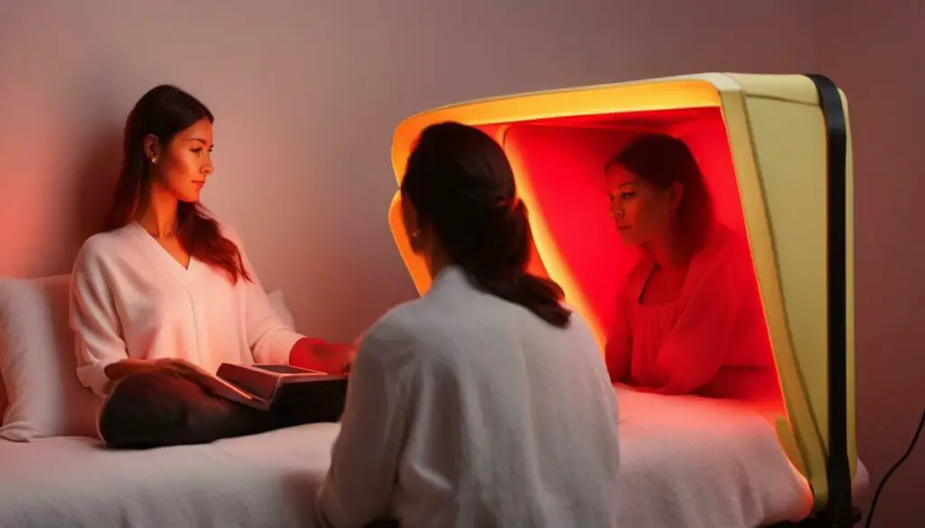yellow light therapy and red light therapy