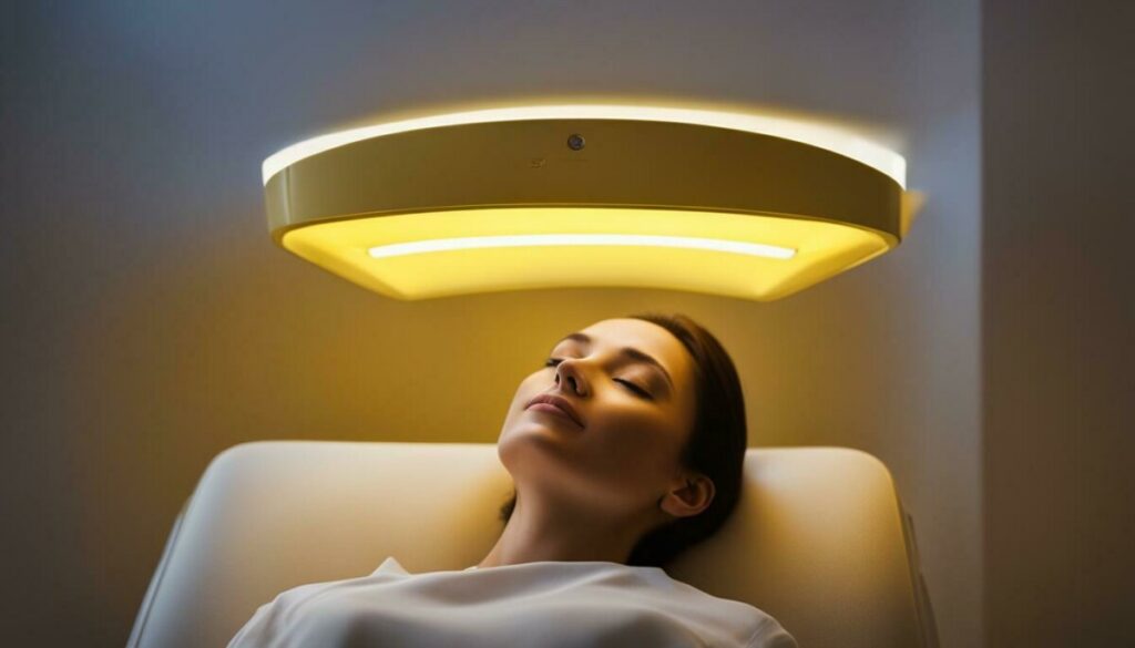 yellow light therapy for skin