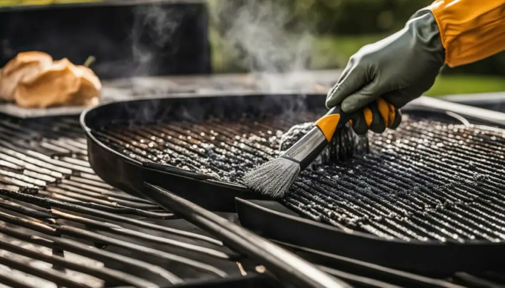 Cleaning an Infrared Grill