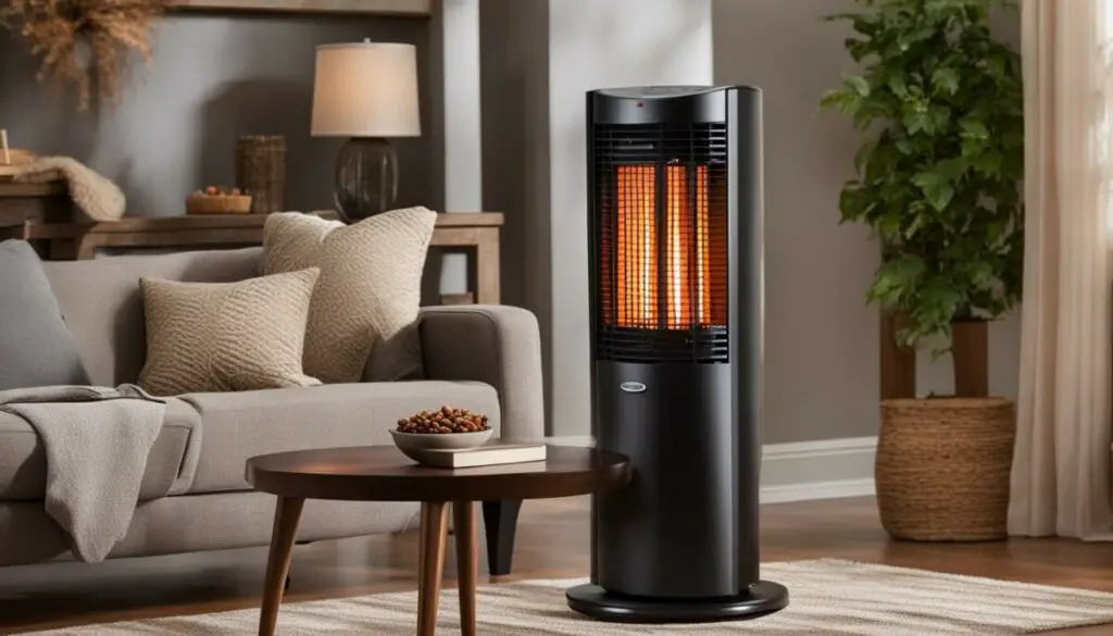 Comfort Zone 1500W Infrared Radiant Tower Heater