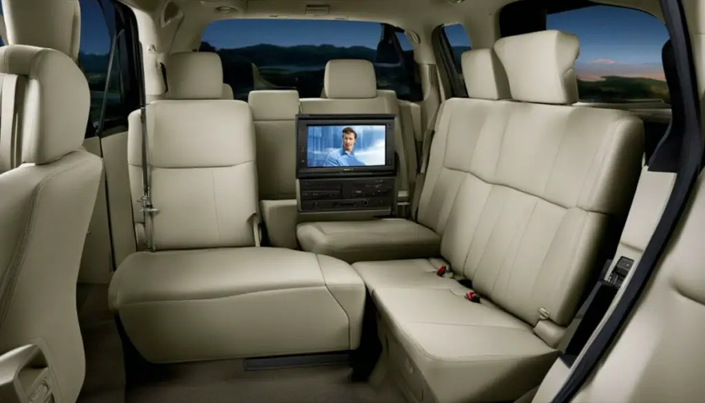 DVD player for rear seat of Sienna van
