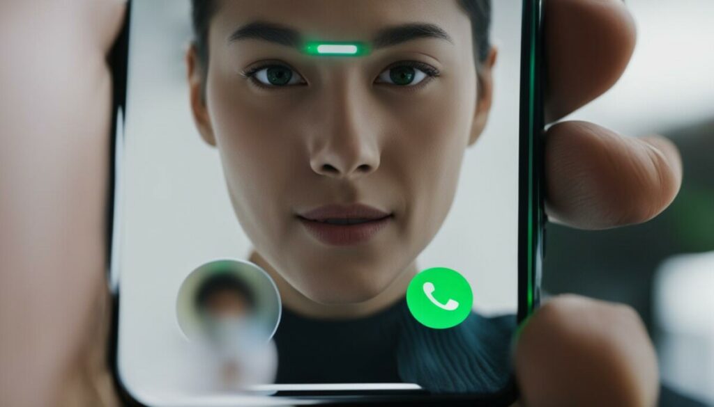 Face ID on iPhone