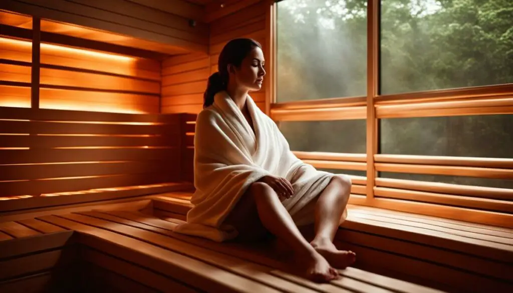 Infrared Sauna Relaxation