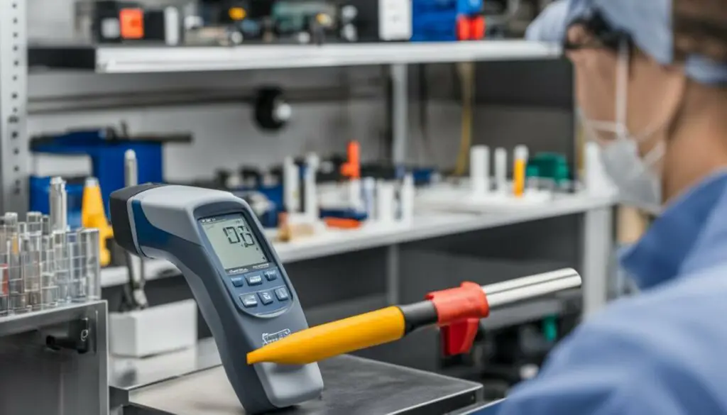 Infrared thermometer calibration for accurate readings