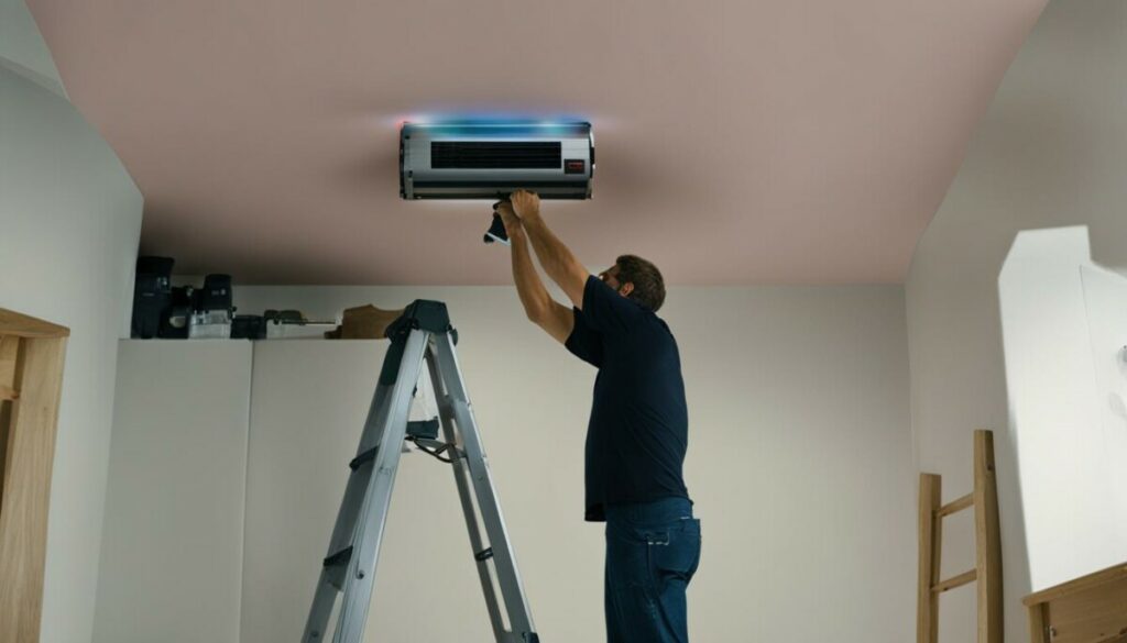 Installation of Infrared Panel Heaters