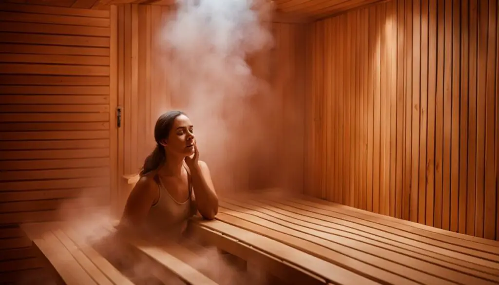 Sweating issues in infrared sauna