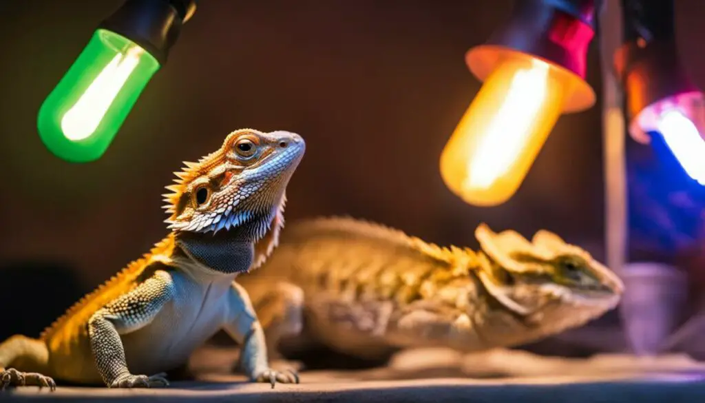 alternatives to red bulbs for bearded dragons