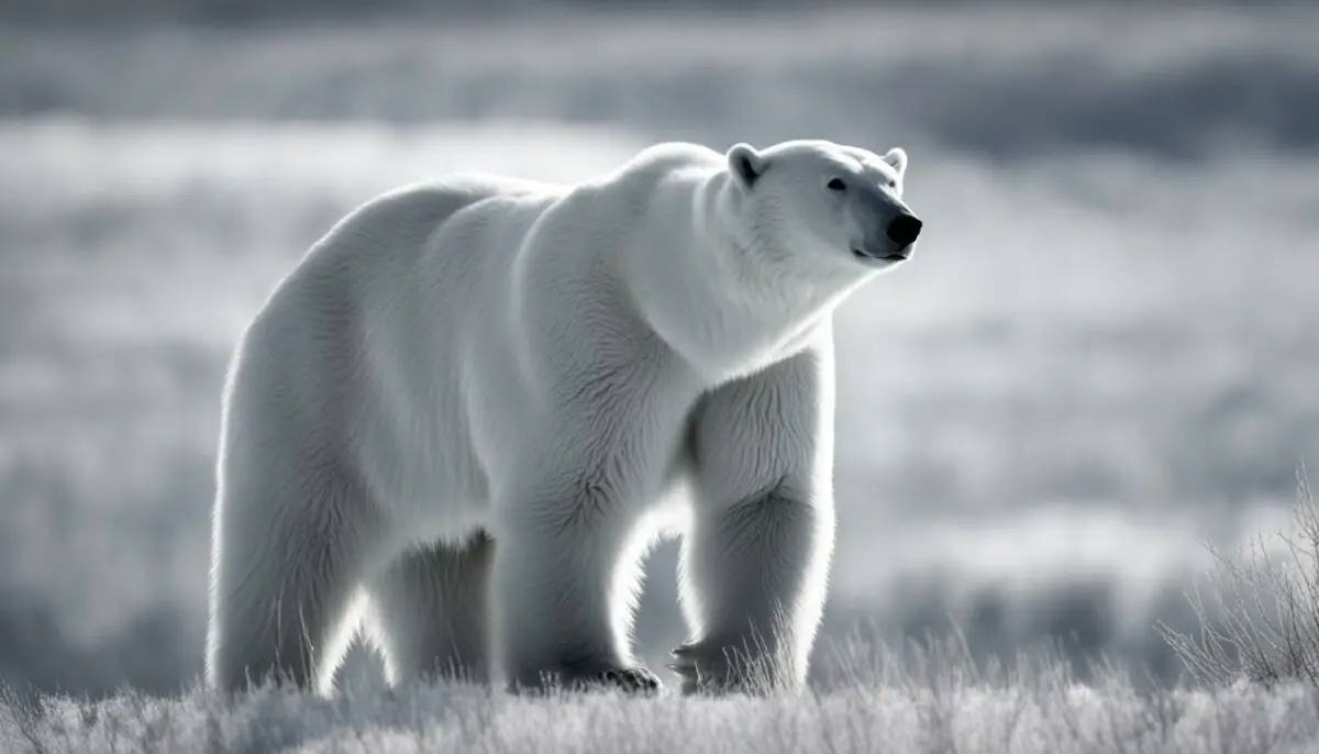 are polar bears invisible to infrared cameras