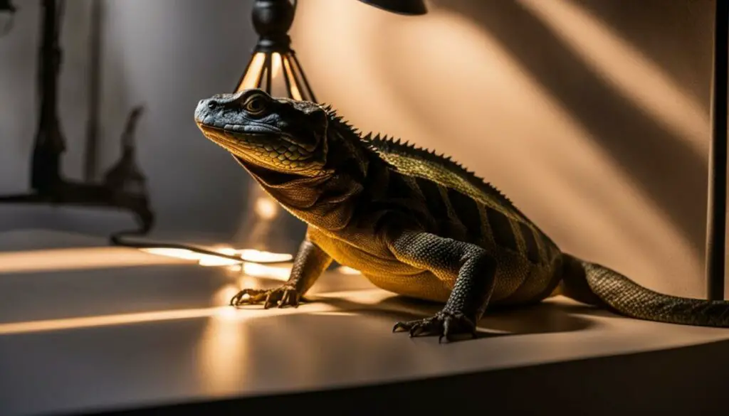 balancing light and dark for reptiles