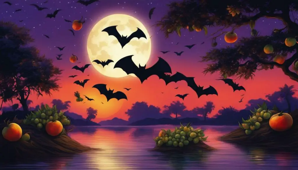 bats attracted to fruits, sealed spaces, and waterbodies