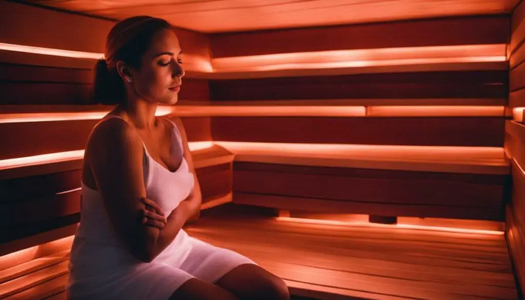 benefits of using infrared sauna for rosacea