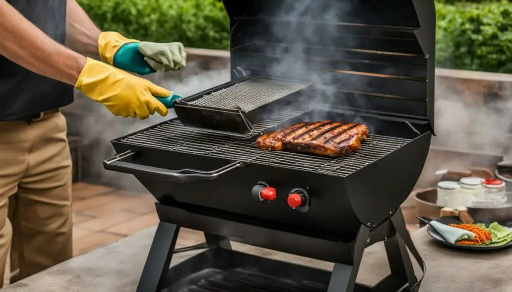 best practices for cleaning an infrared grill