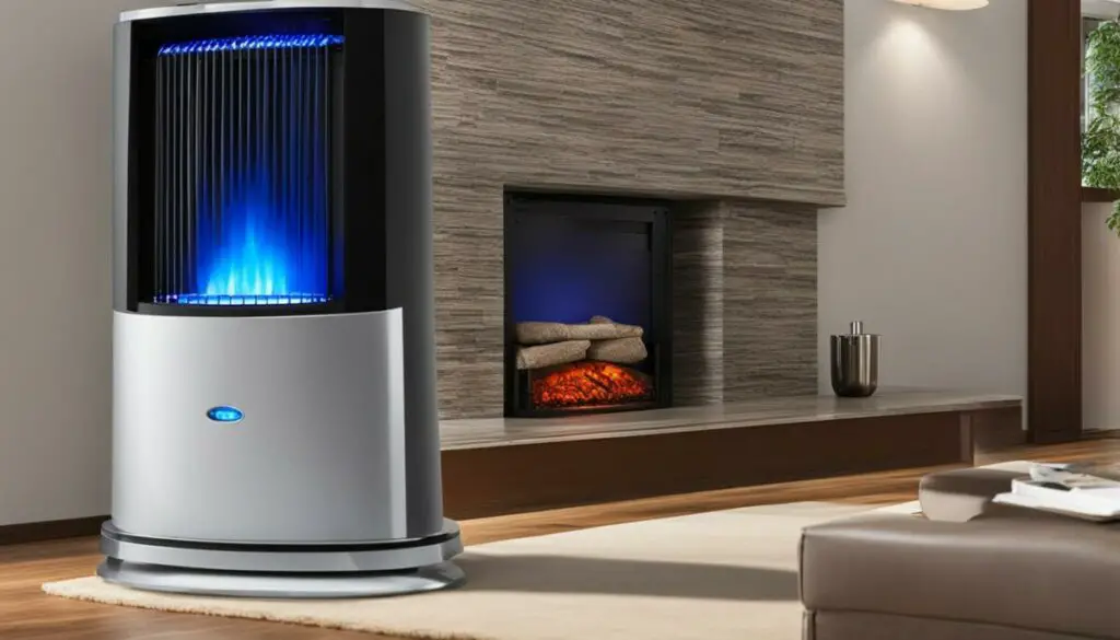blue flame and infrared heater comparison