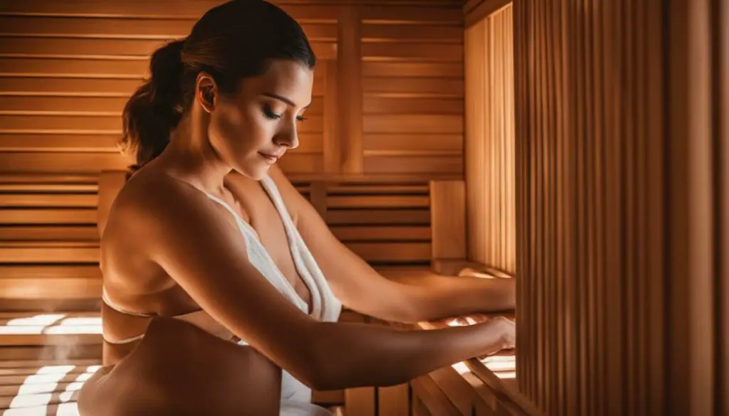 boost infrared sauna temperature
