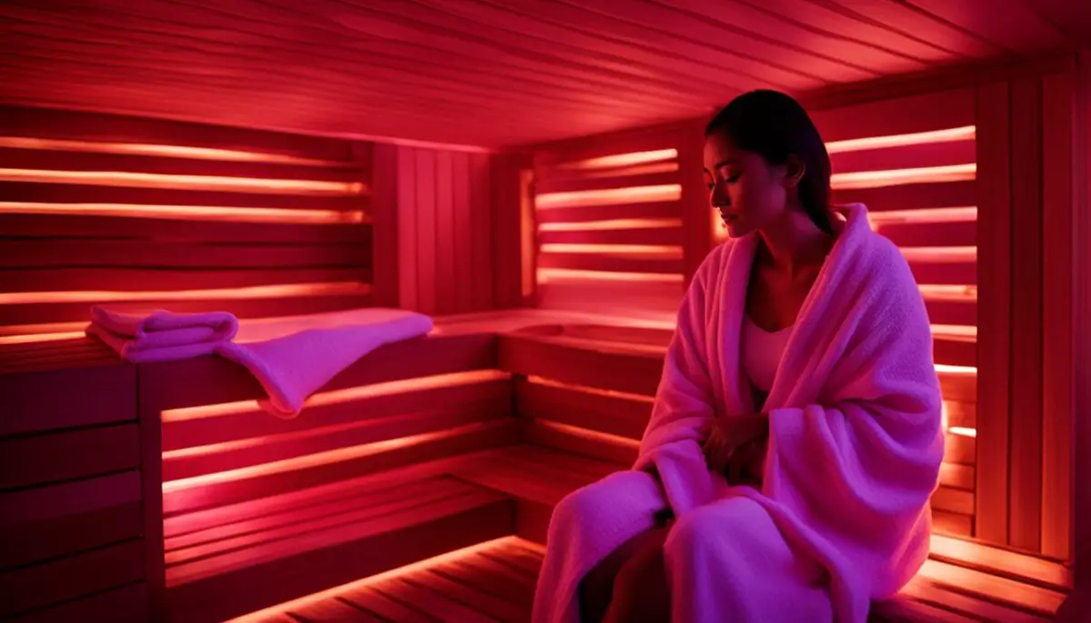 can a infrared sauna help rosacea