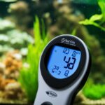 can a infrared thermometer read my aquarium temp