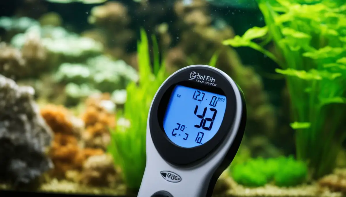 can a infrared thermometer read my aquarium temp
