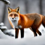 can a red fox see infrared light