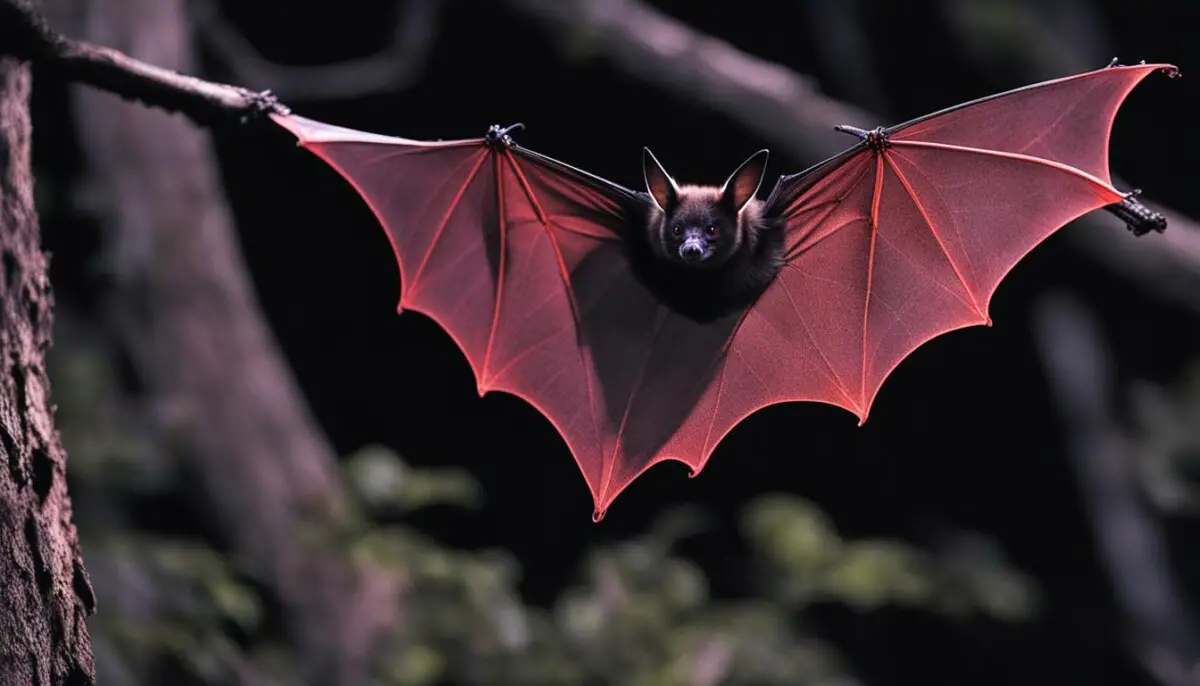 can bats see infrared light