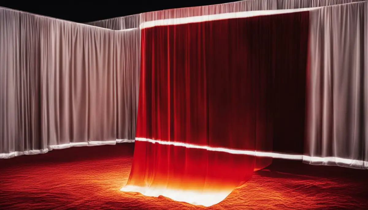 can infrared camera see through curtains