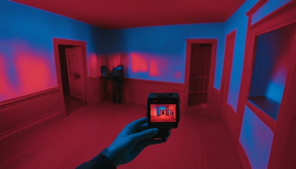 can infrared cameras see through walls