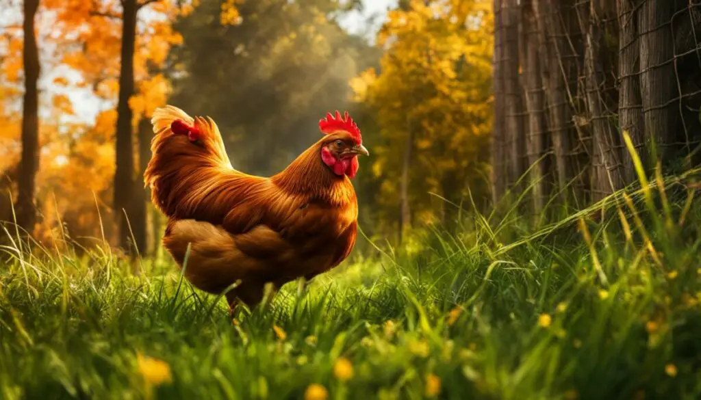 chicken vision and infrared perception