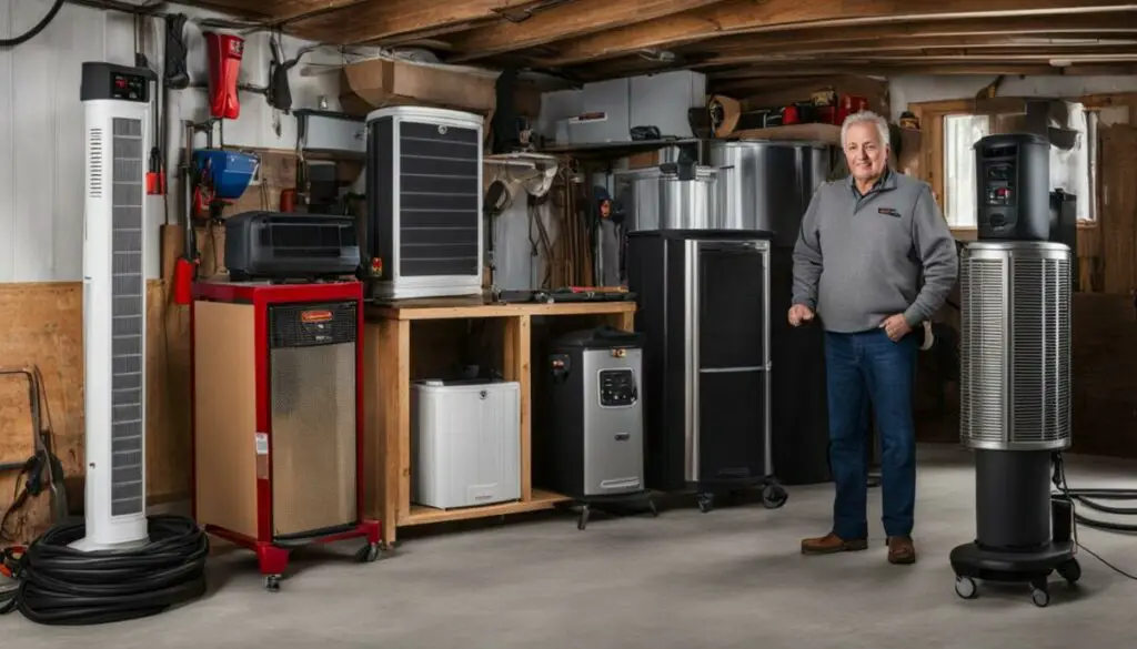 choosing the right heater for garage