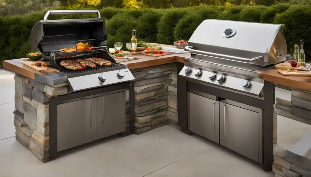 customizable infrared grill